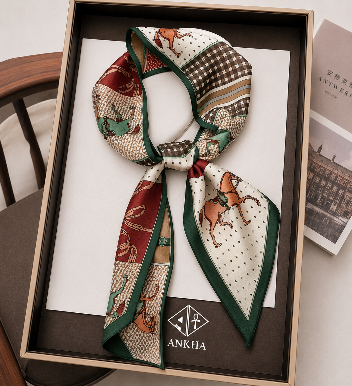 Vintage Equestrian Green