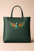 Emerald Scarab Power Tote