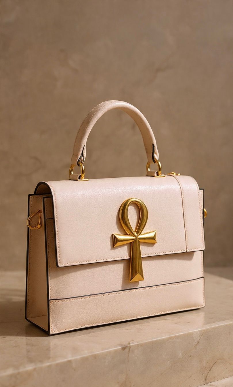 Emerald Ankh Handbag