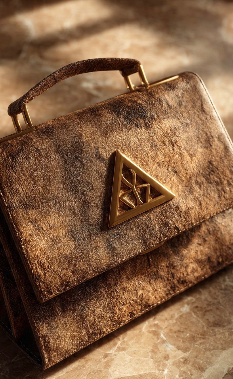 Temple Engraved Clutch